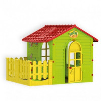 Дитячий ігровий будиночок з верандою